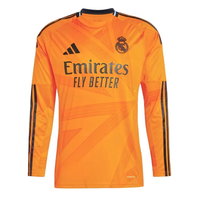 2024-2025 Real Madrid Long Sleeve Away Shirt (Nacho 6)-SoccerKits Hub | Buy Soccer Jerseys Online